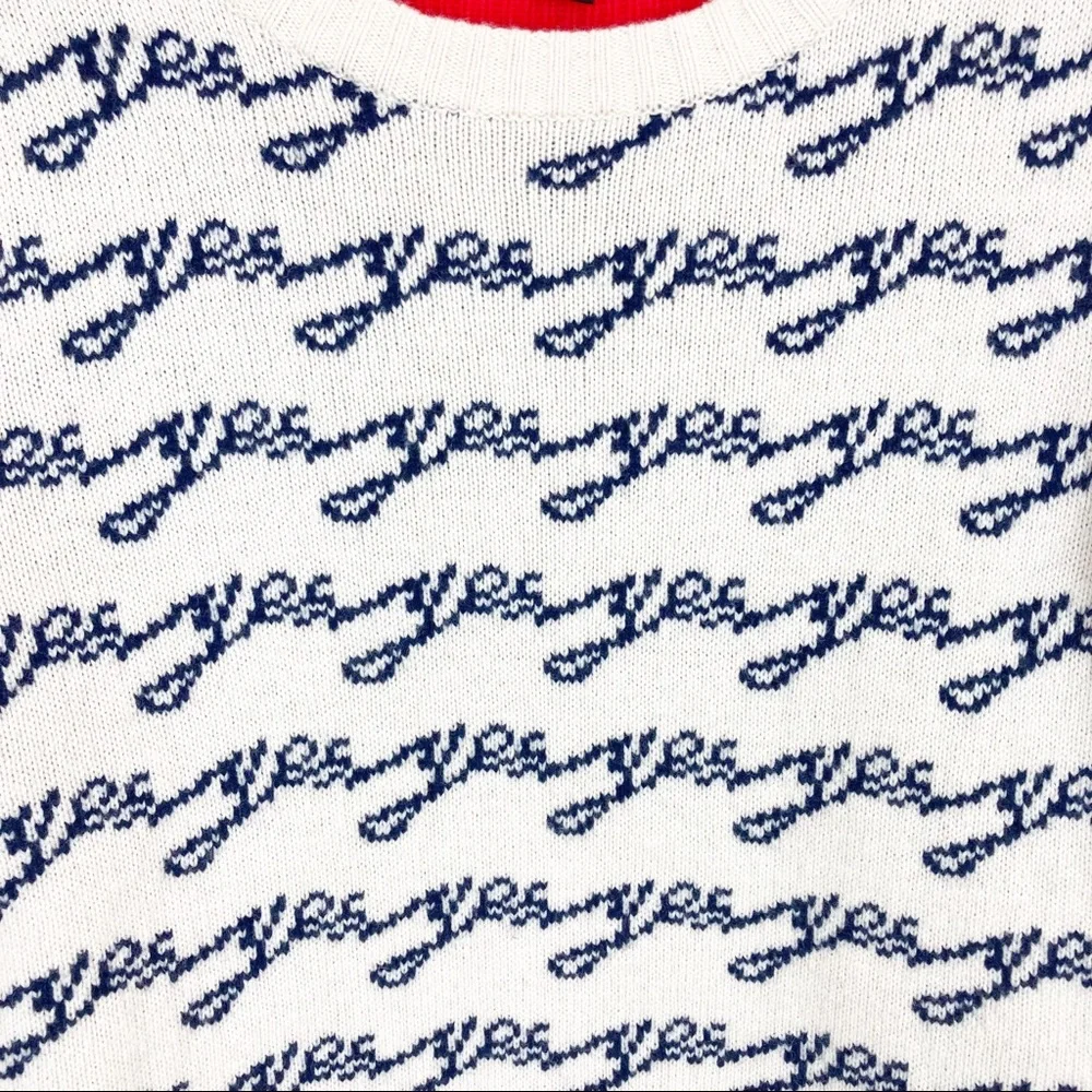 J.Crew Yes/No Sweater in Jacquard XXS